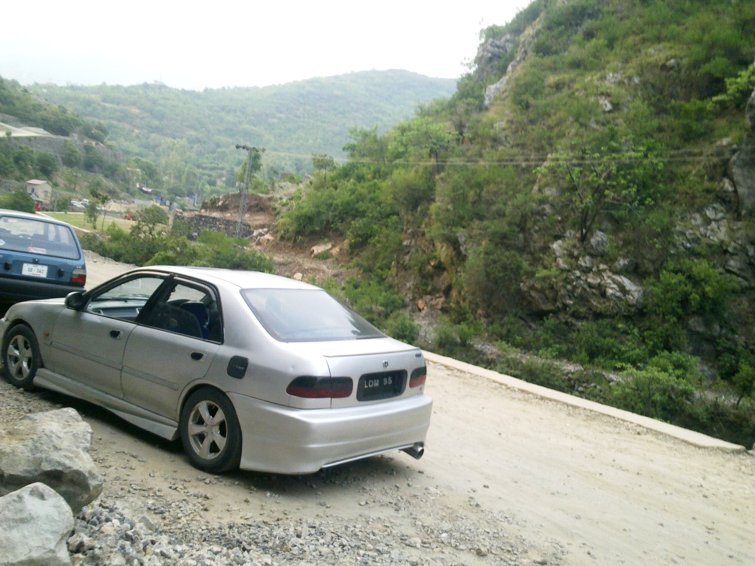 1992 Honda civic silver