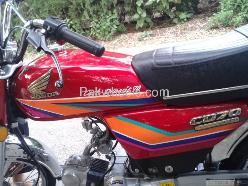 Used Honda CD 70 2012 Bike for sale in Islamabad - 103430 | PakWheels