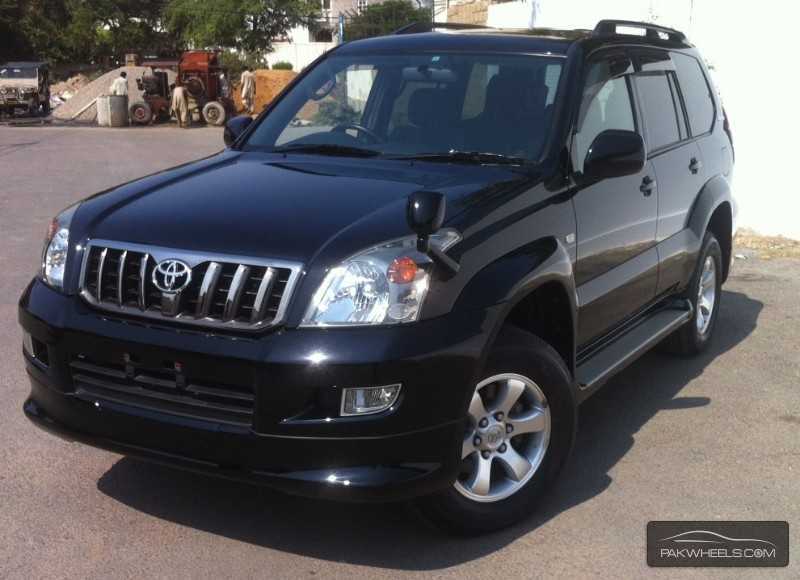 2008 toyota prado black #6