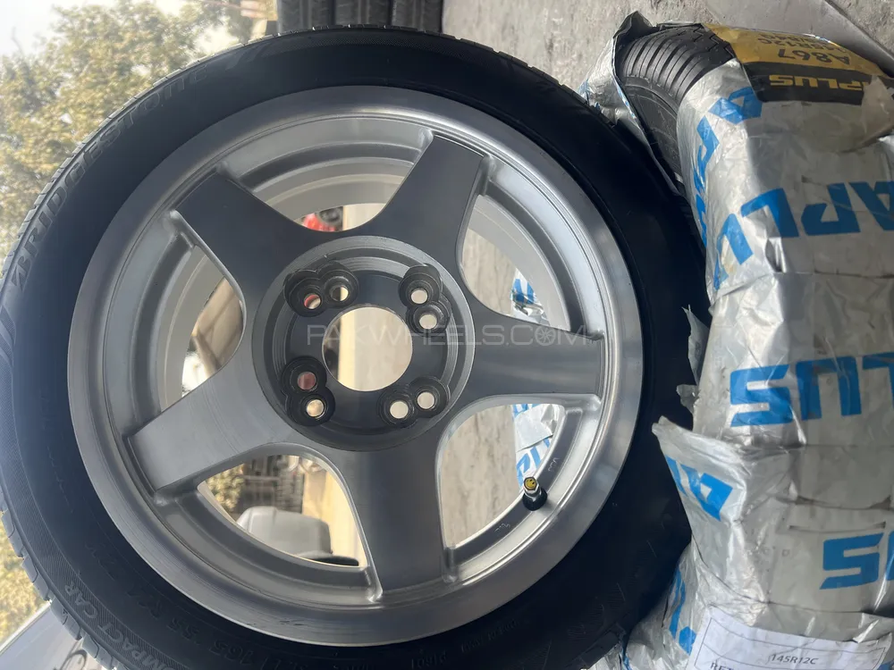 Buy 14 Inches Alloy Rim Tyre In Lahore PakWheels