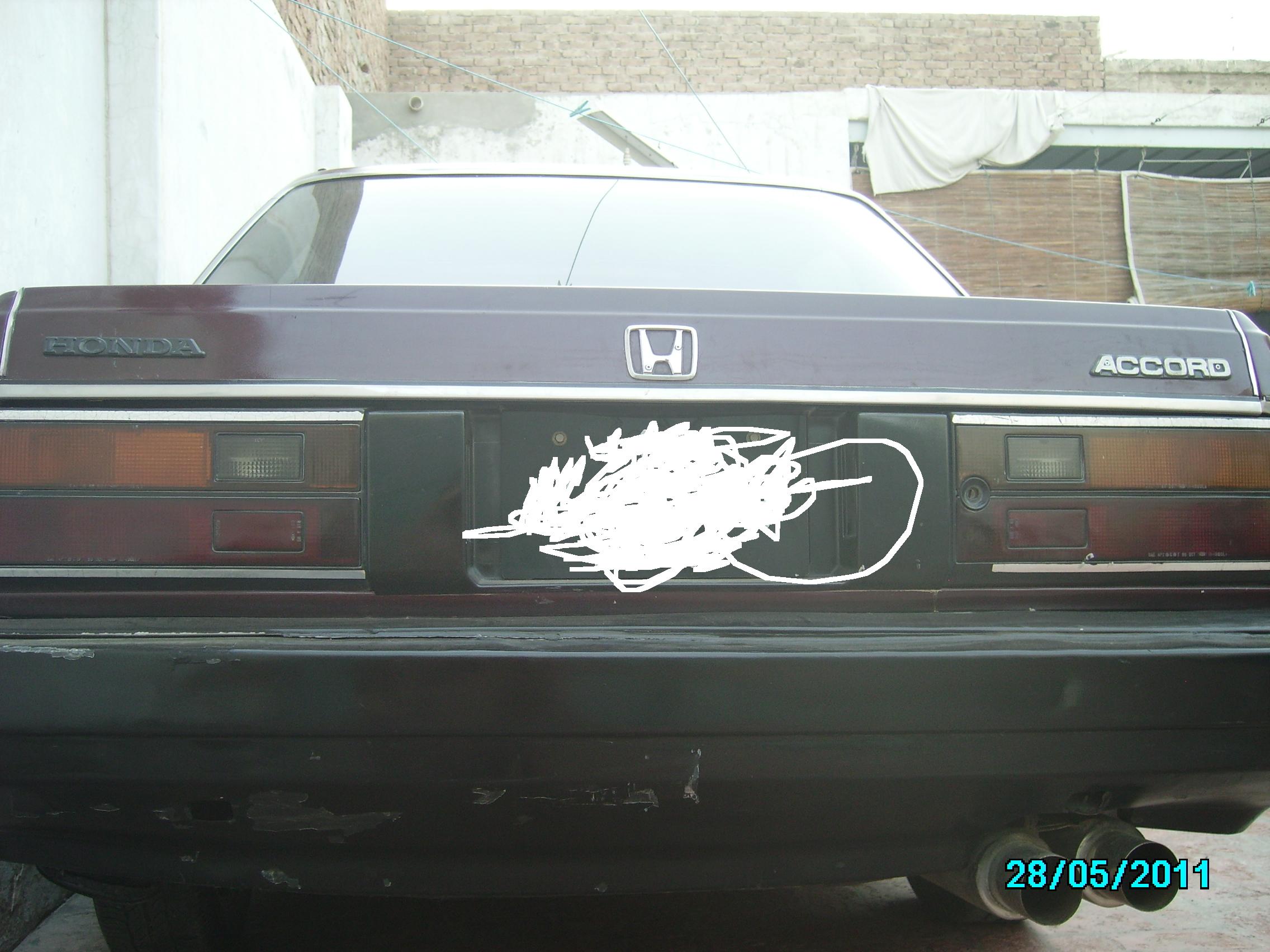 Honda Accord - 1985 Bobby Image-1