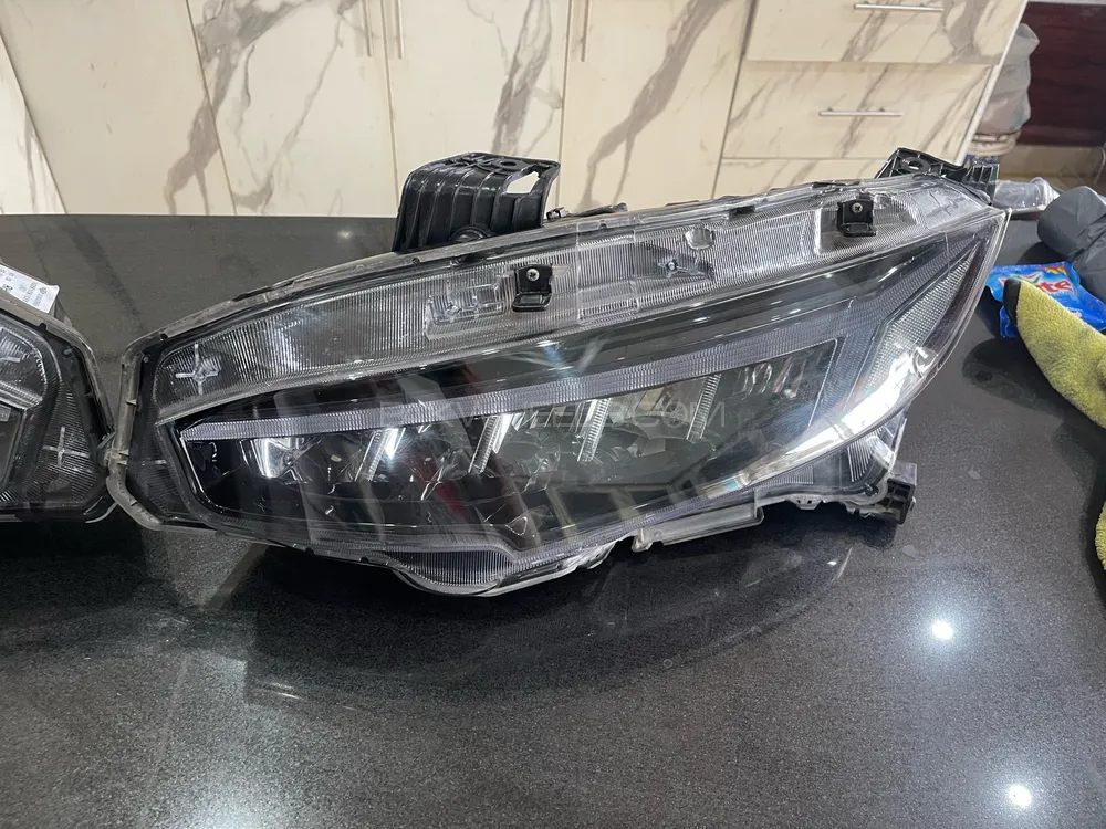 Honda civic x (2016-2021) Headlights Audi style Image-1