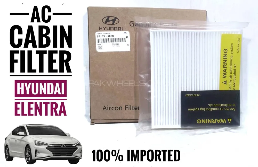 Ac Filter Hyundai Elantra (2020-2024) IMPORTED Image-1