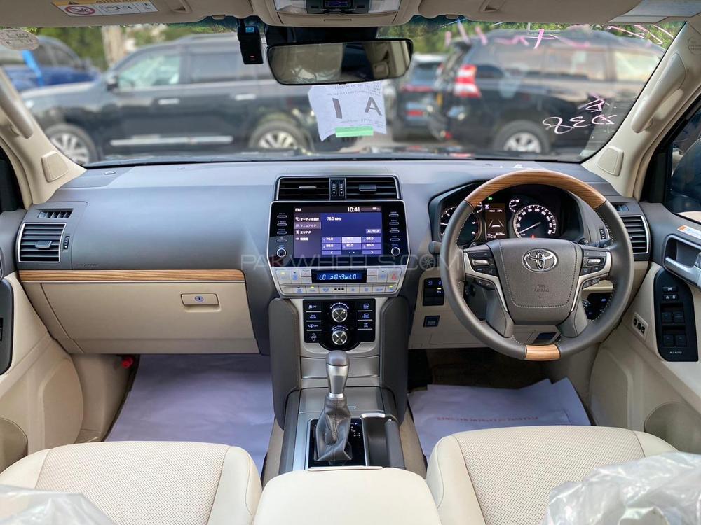 Toyota Prado TZ.G 2.8 Diesel 
Model: 2021
Import year: 2024
Milleage: 8,600 km

7 seater
Height control
Leather & power seats
Heating & cooling seat
Cool box
Sunroof
Orignal TV 
4 cameras
Headlight washer
Paddle shifters 
Memory seats
4x4 System
Multi terrain system(MTS)
Crawl control
Traction control
Auto footstep
Ambient lighting

Calling and Visiting Hours

Monday to Saturday

11:00 AM to 7:00 PM