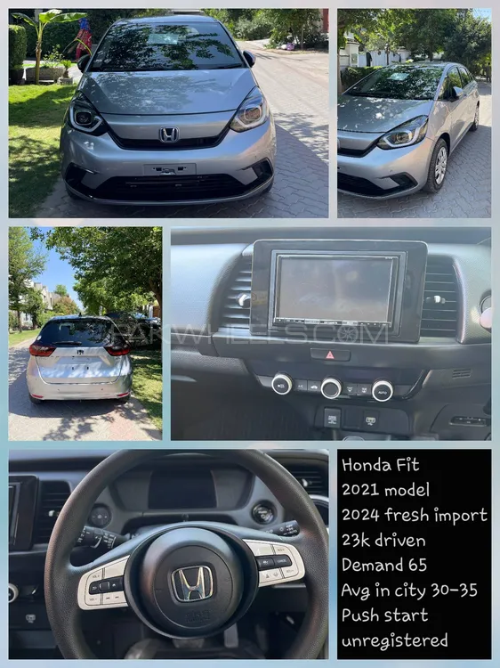 Honda Fit 2021 for Sale in Lahore Image-1