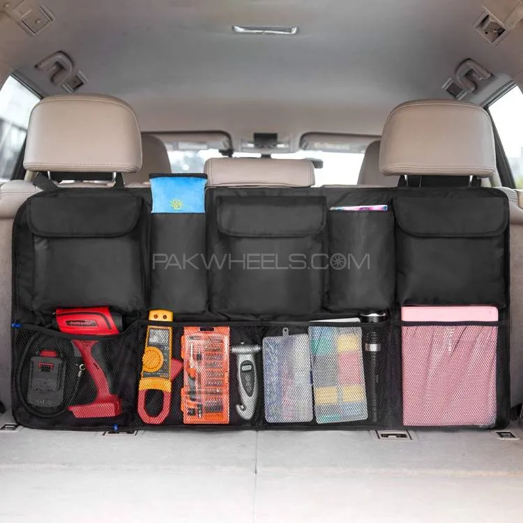 Premium Quality Back Seat Rear | Trunk Organizer  Image-1