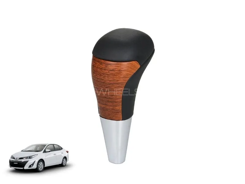 Toyota Yaris 2020-2024 Automatic Transmission Brown Gear Knob.