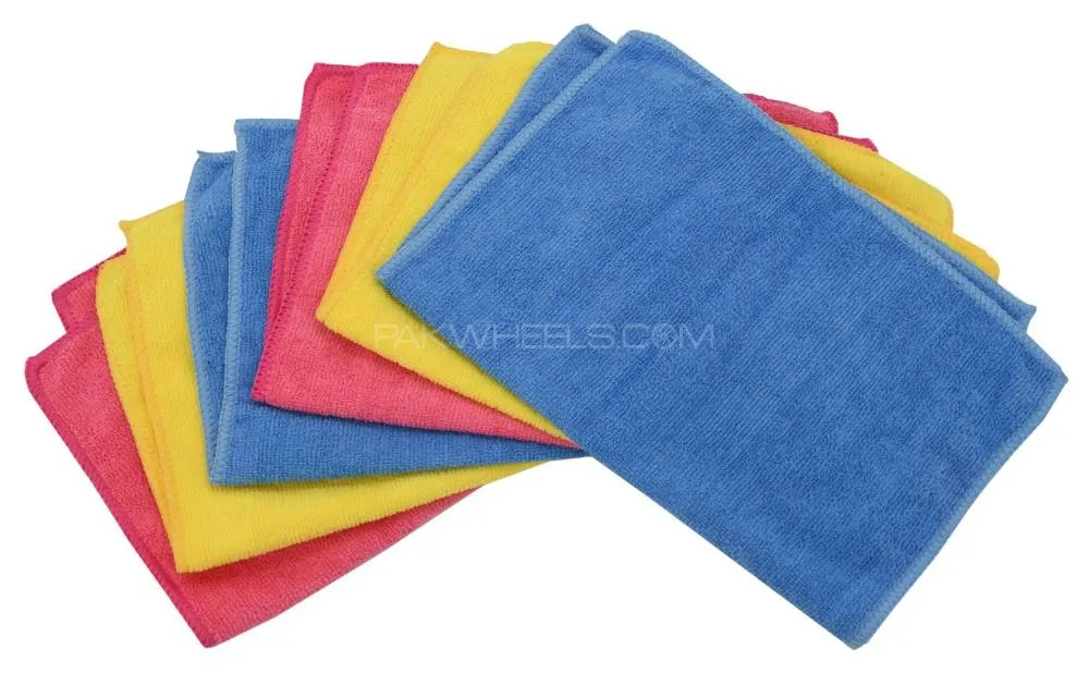 Harlays Soft Microfiber Detailing Towel | 40 x 30 cm | Pack Of 5 Image-1