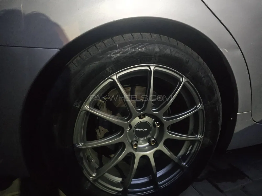 17" Advan RS3 Rims with Yokohama Tyres Image-1