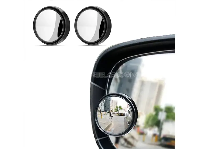 360 Adjustable Blind Spot Mirror 2pcs Image-1