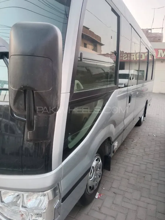 Toyota Coaster 2021 for Sale in Lahore Image-1