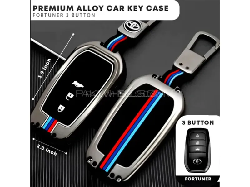 Toyota Revo Protective  Zinc Alloy Remote Key Cover Image-1