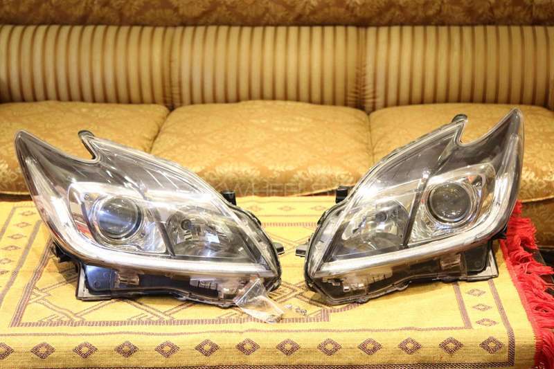 Prius Headlights Led with OEM HID japan Image-1