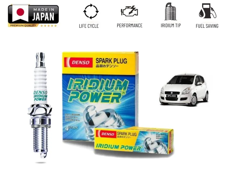 Suzuki Splash 2008-2014 Denso Iridium Spark Plug - 3 Pieces Made in Japan