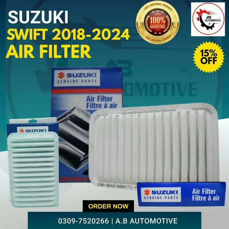 Suzuki Swift ,Ciaz genuine Air Filter Image-1