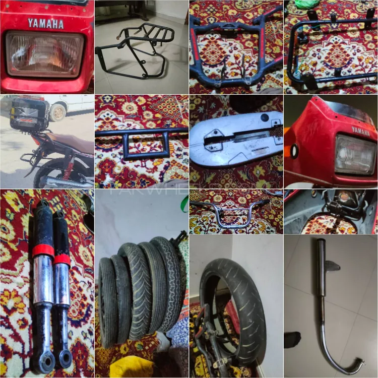 Motorcycle spare parts in good condition Image-1