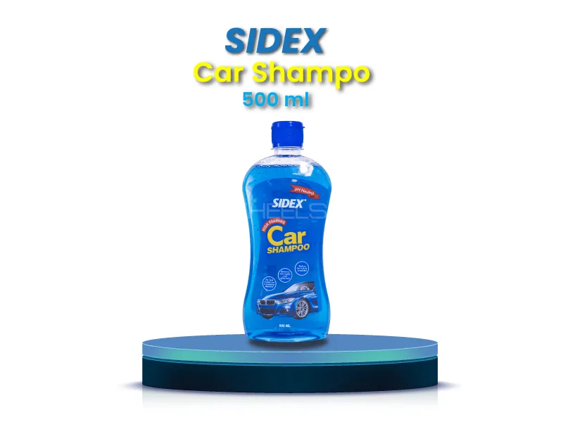 Sidex Car Shampoo  Wash And Wax Car Shampoo - High Foaming 500ml Image-1
