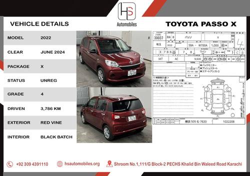 Used Toyota Passo X S  2022