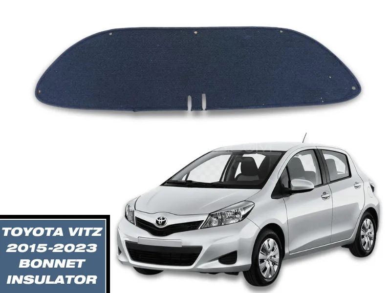 Bonnet Insulator with Clips for Toyota Vitz 2015 to 2023 Model | Toyota Vitz Bonnet Cover