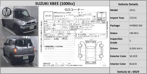 Used Suzuki Xbee 2021