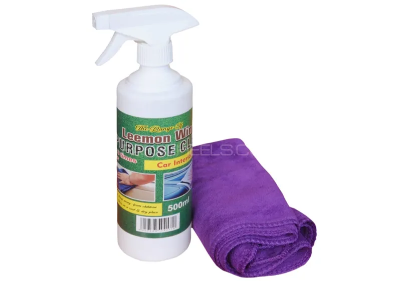 Leemon Win Multi Purpose All Purpose Cleaner With Microfiber Towel Image-1