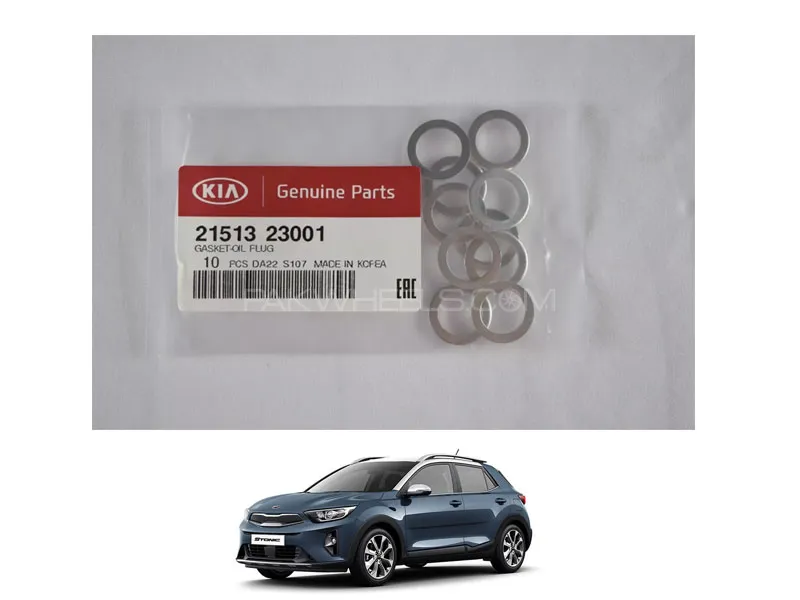 KIA Stonic Gaskit Oil Plug Drain Washers set of 10 Image-1
