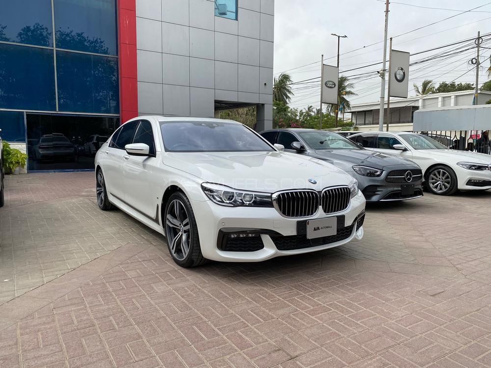 Make: BMW 740 Le 
Active Hybrid, long wheel base
M Sports package 
Manufacturing year: 2018
Mileage: 25,000 km
Registered: 2022
Mocha interior

Noticeable options:
*Panoramic glass sunroof with Sky lounge 
*Rear seating pack executive lounge
*BMW laser lights
*Harman/kardon sound system
*Privacy glass
*BMW live cockpit professional 
*Soft close doors
*Wireless charger 
*Paddle shifters
*Rear entertainment
*Ambient lights
*Ventilated seats
*Electric memory seats
*Airmatic suspension
*Rear tablet
*20" alloy wheels
*Gesture control

Calling and Visiting Hours

Monday to Saturday

11:00 AM to 7:00 PM