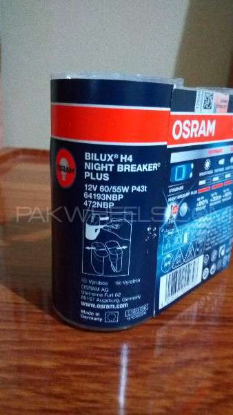 Osram Night Breaker plus H4 bulbs Image-1