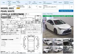 Toyota Corolla Hybrid WxB 2021 for Sale