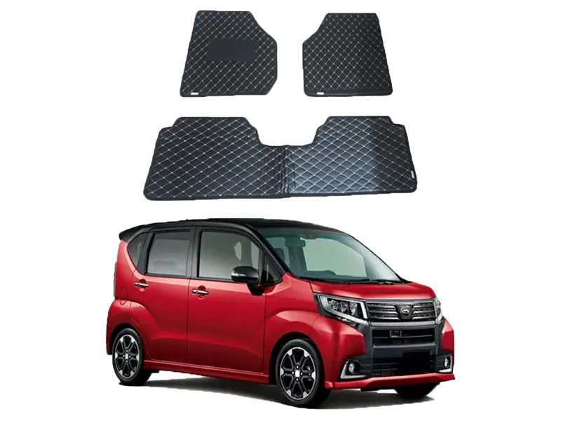 Daihatsu Move 7D Floor Mat ( Flat Style ) - Model 2014- 2018 | Fully Customized 7D Floor Mat Image-1