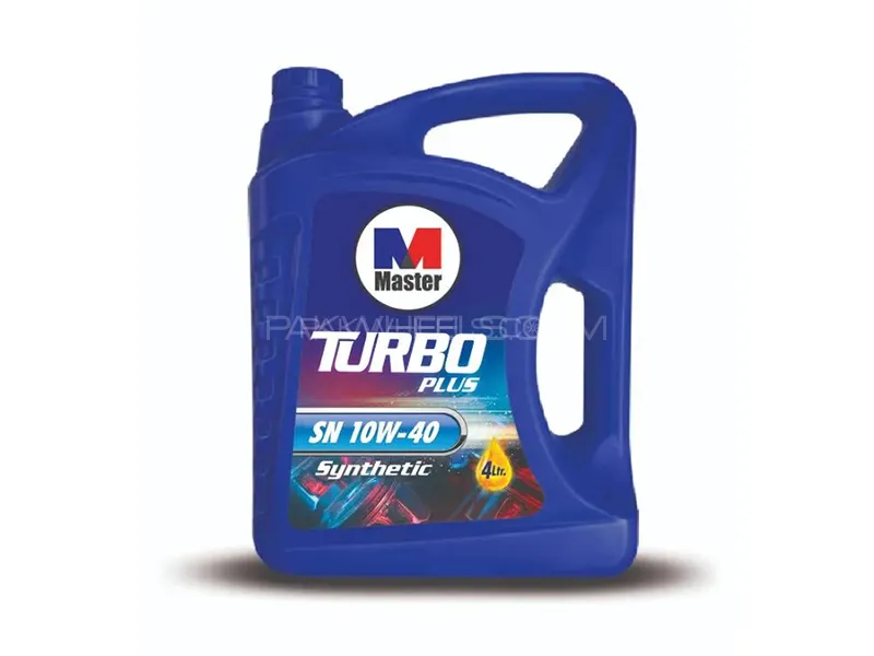 Master Oil Turbo Plus SN Synthetic 10W-40 | Engine Oil | 4 Litre Image-1