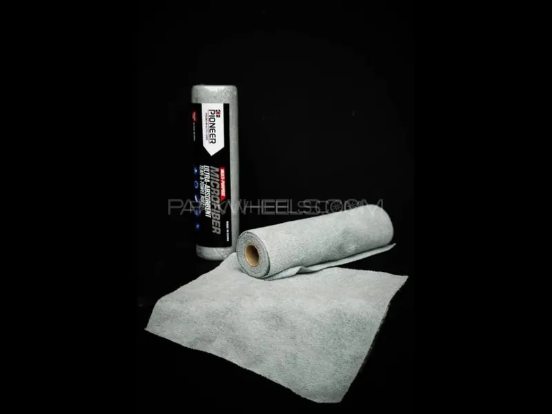 Ke Pioneer Multi Purpose Microfiber Ultra-Absorbent Tear-A-Towel Roll - 30X30cm - 15pcs - Grey Image-1