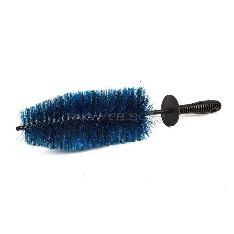 Mjjc Wheel Detailing Brush Blue - Large - Blue Image-1