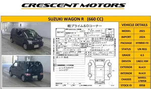 Suzuki Wagon R Hybrid FX 2021 for Sale