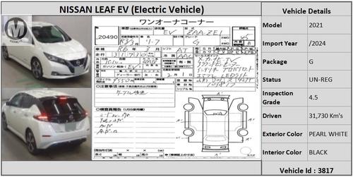 Used Nissan Leaf 2021