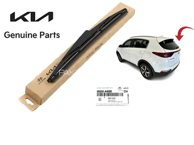 Genuine Backside Wiper Blade Steak Free Anti Scratch for KIA Sportage 2019 - 2024 Image-1