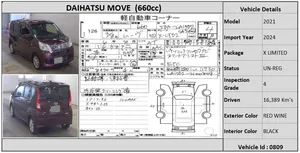 Daihatsu Move 2021 for Sale