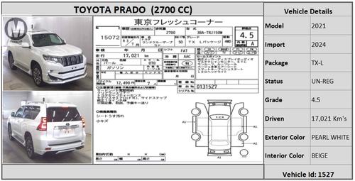 Used Toyota Prado 2021