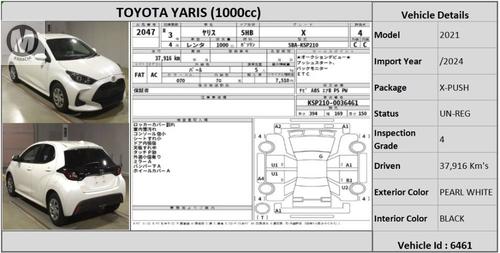 Used Toyota Yaris 2021