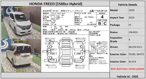 Honda Freed 2019 for Sale