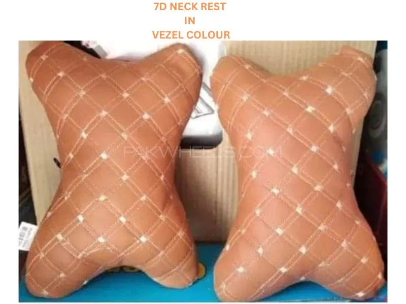 Premium High Quality 7D Neck Rest In Vezel Colour Image-1