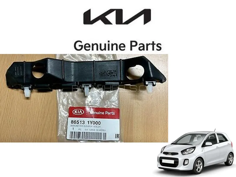 Genuine Bracket Front Bumper Left Side for KIA Picanto 2019-2024 Image-1