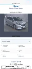 Nissan Note MEDALIST 2018 for Sale