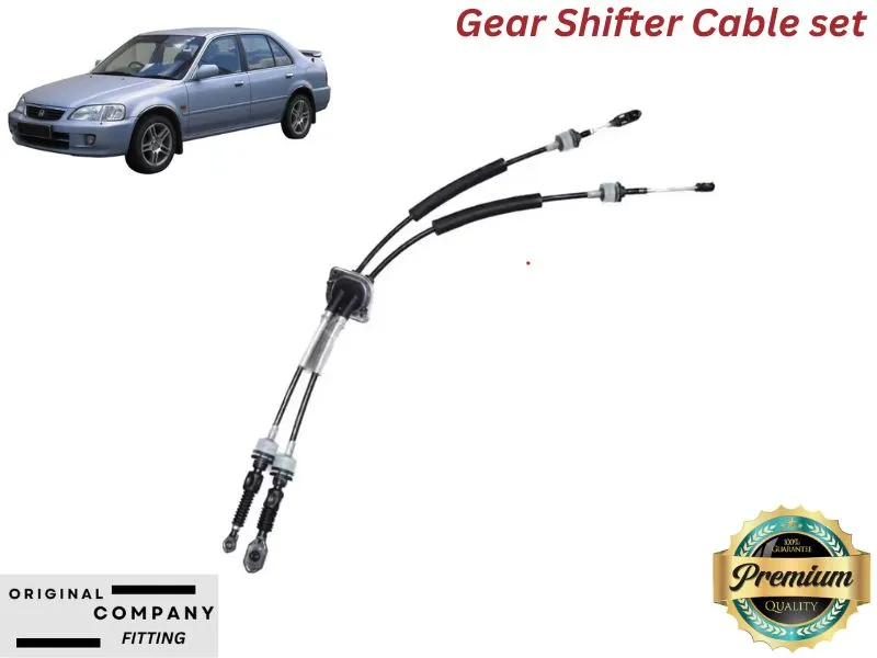 Honda City 1999-2002 Gear Cable Set - Premium Quality Image-1