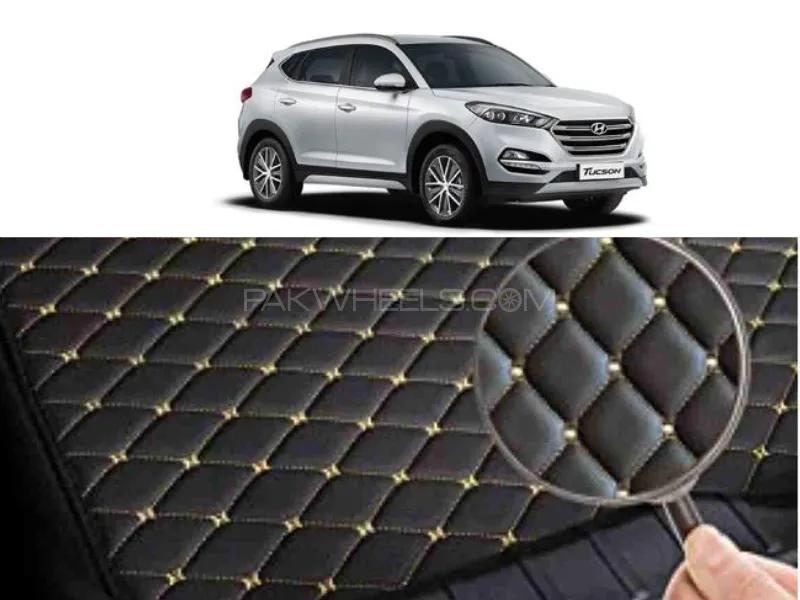 Premium High Quality 7D Trunk Mat For Hyundai Tucson Image-1