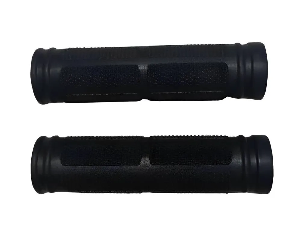 Black Handle Grip Set – Comfort & Control for Your Ride Image-1