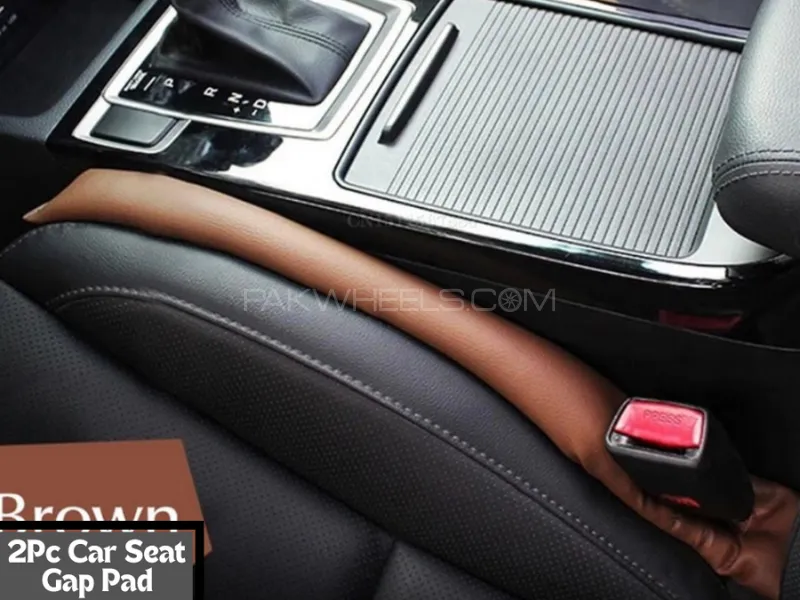 Car Seat Gap Filler Soft Car Styling Pad | Leather Leak Pads Plug Spacer Universal Car Accessories Image-1
