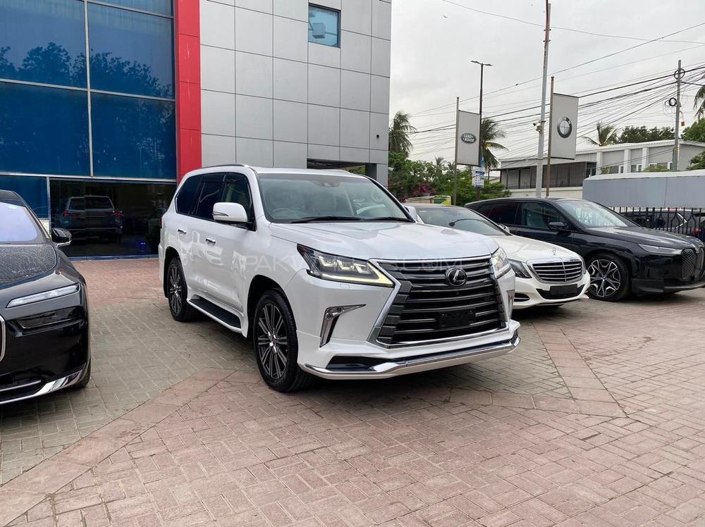 Make: Lexus LX570 
Model: 2018
Mileage: 14,000 Km
Unregistered

*Cool box
*Back auto door
*Rear entertainment 
*Mark levinson sound system 
*Heating/Cooling seats
*Heads up Display 
*Original tv + 4 cameras
*Sunroof
*Radar
*7 seater

Calling and Visiting Hours

Monday to Saturday

11:00 AM to 7:00 PM