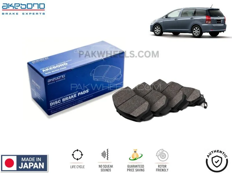 Toyota Wish Front Brake Pads Akebono - Made in Japan Image-1