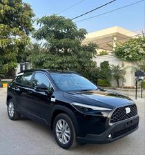 TOYOTA COROLLA CROSS 1.8 HEV X TOP OF THE LINE (1800cc) ZERO METER
Model 2024 | Registered 2024
Black Color
Top of the line
Brand New 
Ready Delivery 
Exchange possible with any car

For inspection
Available at SUPREME CARS
Plot # 151/F,Under Imam heights,Shop no.1&2, Main Khalid Bin Walid Rd, Karachi, Sindh 75400

|  Premium Cars |  Best Prices |  Optimum Performance | 
#supremecarsgang